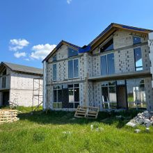 Ход строительства КГ Gardd House Eco Village, 0, май 2023
