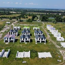 Ход строительства КГ Gardd House Eco Village, 0, июнь 2023