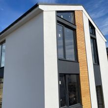 Ход строительства КГ Gardd House Eco Village, 0, октябрь 2023