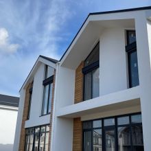 Ход строительства КГ Gardd House Eco Village, 0, октябрь 2023