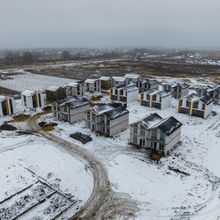 Ход строительства КГ Gardd House Eco Village, 0, декабрь 2023