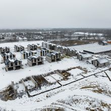 Ход строительства КГ Gardd House Eco Village, 0, декабрь 2023