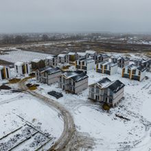Ход строительства КГ Gardd House Eco Village, 0, декабрь 2023