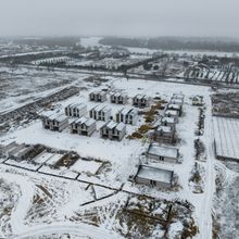 Ход строительства КГ Gardd House Eco Village, 0, декабрь 2023