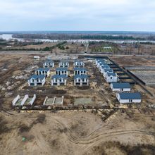 Ход строительства КГ Gardd House Eco Village, 0, март 2024