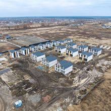 Ход строительства КГ Gardd House Eco Village, 0, март 2024