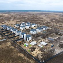 Ход строительства КГ Gardd House Eco Village, 0, март 2024