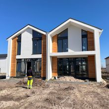 Ход строительства КГ Gardd House Eco Village, 0, апрель 2024