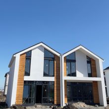 Ход строительства КГ Gardd House Eco Village, 0, апрель 2024