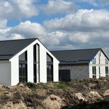 Ход строительства КГ Gardd House Eco Village, 0, апрель 2024