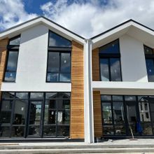 Ход строительства КГ Gardd House Eco Village, 0, апрель 2024