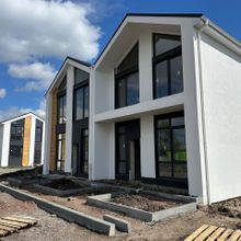 Ход строительства КГ Gardd House Eco Village, 0, апрель 2024