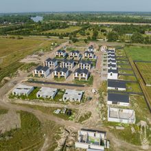 Ход строительства КГ Gardd House Eco Village, 0, июль 2024