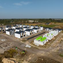 Ход строительства КГ Gardd House Eco Village, 0, сентябрь 2024