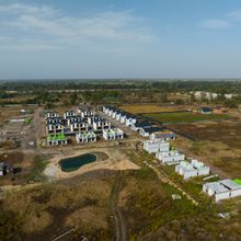 Ход строительства КГ Gardd House Eco Village, 0, сентябрь 2024