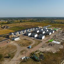 Ход строительства КГ Gardd House Eco Village, 0, сентябрь 2024