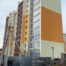 Хід будівництва вул. Трудова, 7/9, 5 секція, січень 2025