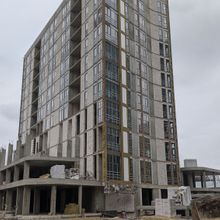 Ход строительства ЖК Шенген, 1 дом, февраль 2025