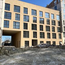 Ход строительства ЖК Містечко Підзамче, ЖК Брама (секции В5-В6), февраль 2025