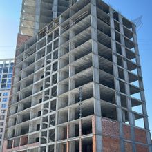 Ход строительства ЖК Greenville на Печерске, 2 дом (секция 7), февраль 2025