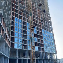 Ход строительства ЖК Greenville на Печерске, 2 дом (секция 6), февраль 2025