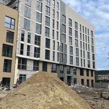 Хід будівництва ЖК Містечко Підзамче, ЖК Брама (секції В5-В6), квітень 2025