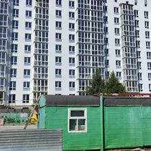 Хід будівництва вул. Героїв України, 6а, 1-2 секції, квітень 2025