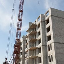 Хід будівництва ЖК Гвардійське, 1-2 секції, квітень 2025