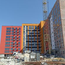 Хід будівництва ЖК Кольоровий, 1-4 секції, квітень 2025