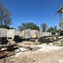 Ход строительства ЖК BROWAR, 1 дом, апрель 2025