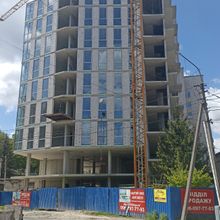 Хід будівництва вул. Родини Барвінських, Будинок, травень 2025