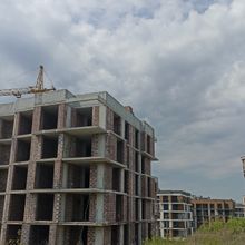 Хід будівництва ЖК Варшавський deluxe, 9-13 будинки, травень 2025