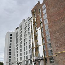 Хід будівництва вул. Залізнична, 16, 2 будинок, травень 2025