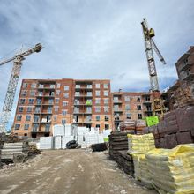 Ход строительства ЖК Burgundia 3, 1 дом, май 2025