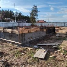 Хід будівництва Клубний будинок „СОСНОВИЙ-23“, 1-4 секції, травень 2025