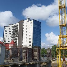 Хід будівництва вул. 15 Квітня, вул.  Академіка Сахарова, Будинок, травень 2025