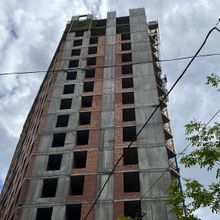 Ход строительства ЖК Chalet, 2 секция, май 2025