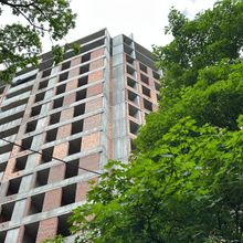Ход строительства ЖК Chalet, 2 секция, май 2025