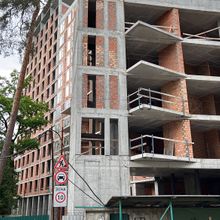 Ход строительства ЖК Chalet, 1 секция, май 2025