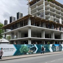 Хід будівництва ЖК GRAND HALL, 3 секція, травень 2025