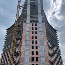 Хід будівництва ЖК BEREG Residence, Будинок, травень 2025
