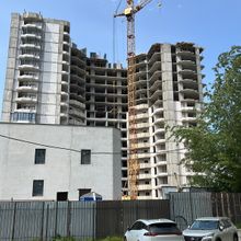 Ход строительства ул. Сержанта Жужомы, 1, 1 дом, май 2025