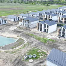 Ход строительства КГ Gardd House Eco Village, 0, май 2025