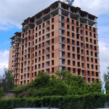 Ход строительства ЖК Vyshgorod Sky, 1 дом, май 2025
