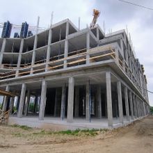 Ход строительства ЖК Dnipro Island, 1 дом, май 2025