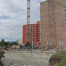 Хід будівництва ЖК Кольоровий, 5 секція, травень 2025