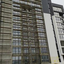 Хід будівництва ЖК Аметист, 1-2 секції, травень 2025
