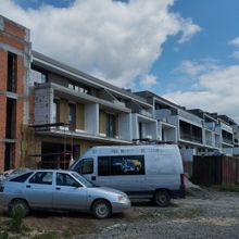 Хід будівництва пров. Вербний 8, 8а, 1 будинок, травень 2025