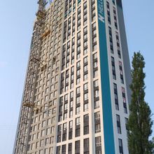 Хід будівництва ЖК Hello House, 1 будинок, травень 2025