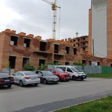 Хід будівництва вул. Степана Бандери, 80, 4-5 секції, червень 2025